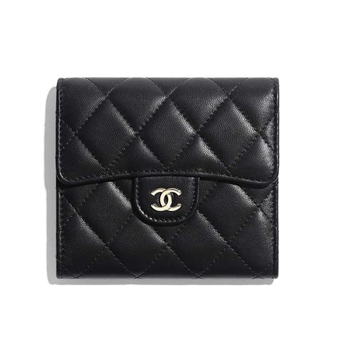 women's wallet chanel|Chanel classic small wallet.